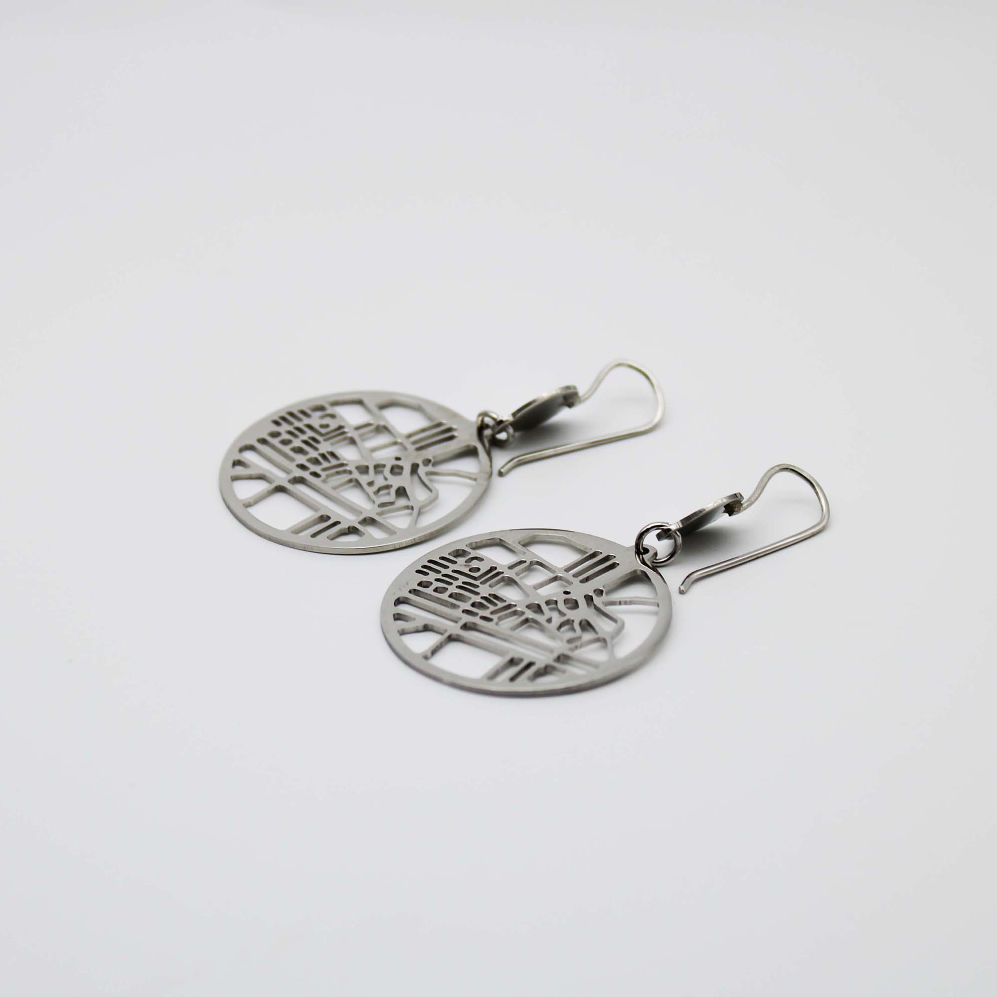 Map of Bascarsija Earrings 2