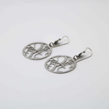 Mostar Old City map Earrings